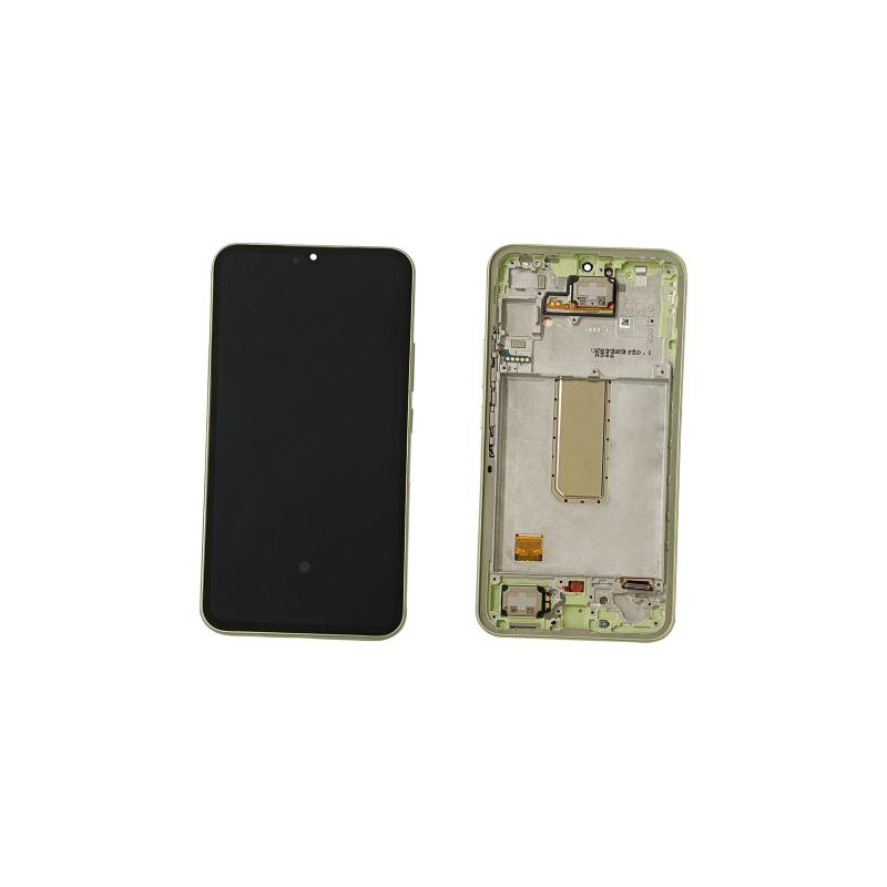 DISPLAY LCD SAMSUNG GALAXY A34 5G A346B LIME CON FRAME SERVICE PACK